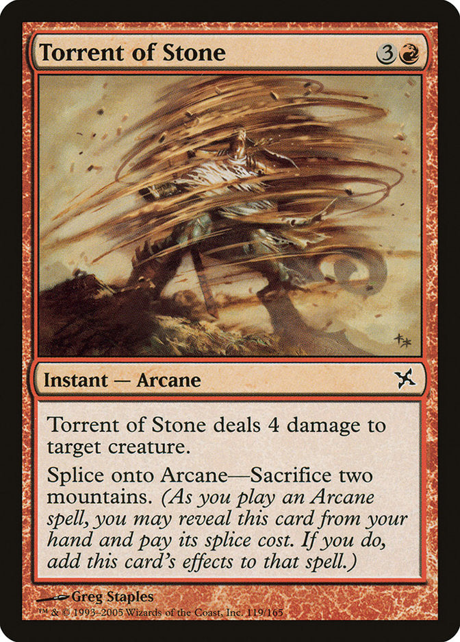 Torrent of Stone [Betrayers of Kamigawa]-1