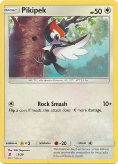 Pikipek (15/30) [Sun & Moon: Trainer Kit - Lycanroc]-1