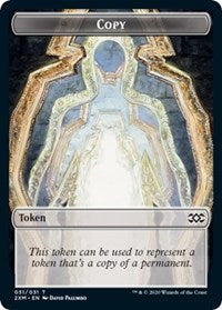Copy // Elf Warrior Double-Sided Token [Double Masters Tokens]-1