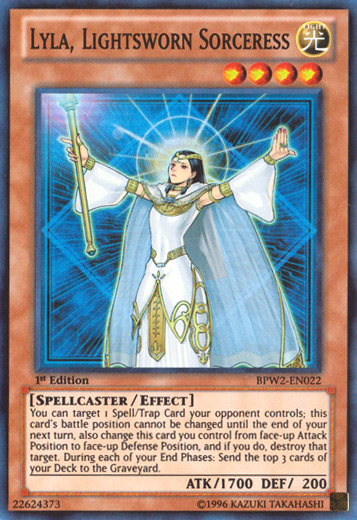 Lyla, Lightsworn Sorceress [BPW2-EN022] Super Rare