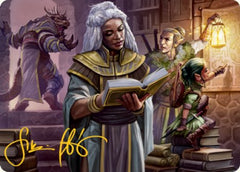 You Find the Villains' Lair Art Card (Gold-Stamped Signature) [Dungeons & Dragons: Adventures in the Forgotten Realms Art Series]-1