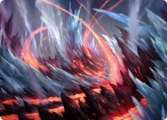 Frostboil Snarl Art Card [Strixhaven: School of Mages Art Series]-1