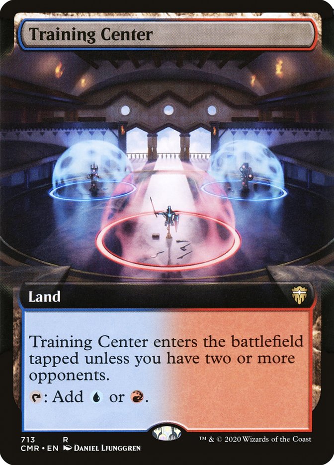 Training Center (Extended Art) [Commander Legends]-1