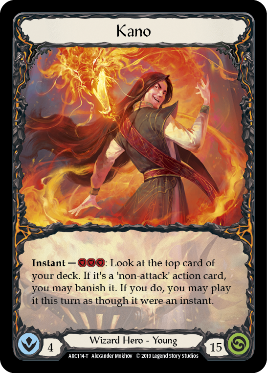 Kano // Viserai [ARC114-T // ARC076-T] (Arcane Rising)  1st Edition Normal-1