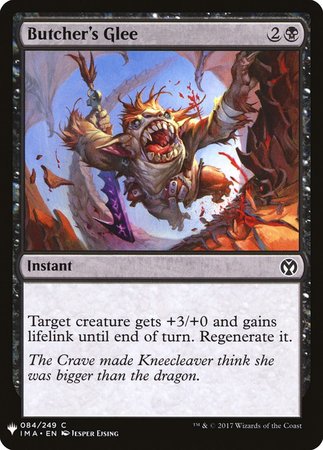 Butcher's Glee [Mystery Booster]-1
