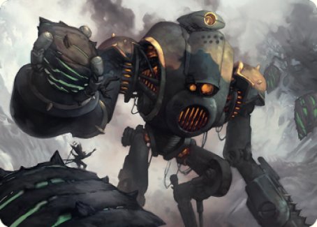 Rust Goliath Art Card [The Brothers' War Art Series]-1