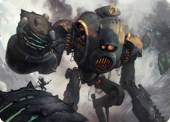 Rust Goliath Art Card [The Brothers' War Art Series]-1