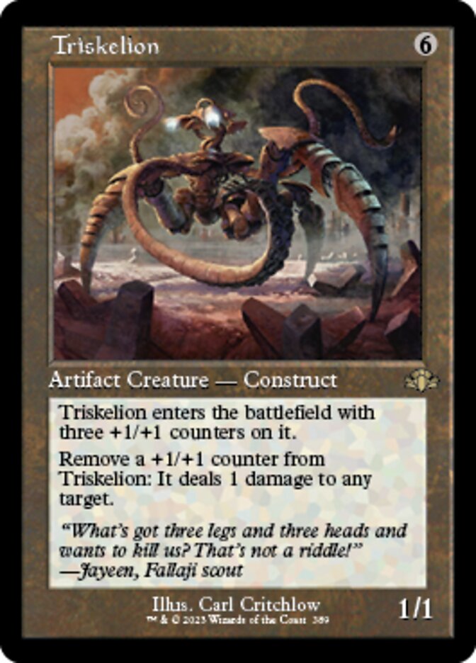 Triskelion (Retro) [Dominaria Remastered]-1