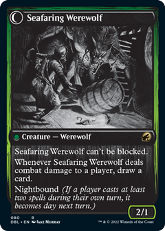 Suspicious Stowaway // Seafaring Werewolf [Innistrad: Double Feature]-2