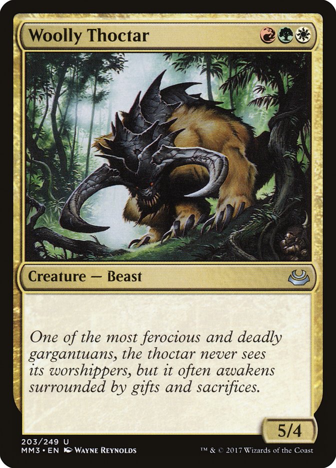 Woolly Thoctar [Modern Masters 2017]-1