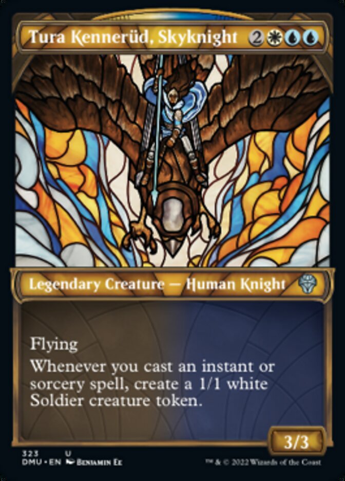 Tura Kennerud, Skyknight (Showcase) [Dominaria United]-1