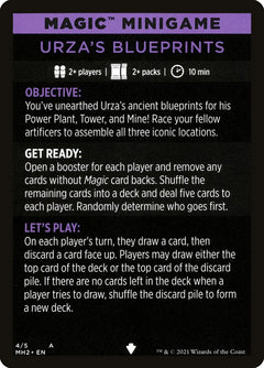 Urza's Blueprints (Magic Minigame) [Modern Horizons 2 Minigame]-1