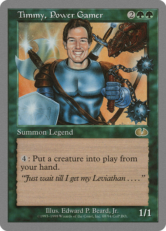 Timmy, Power Gamer [Unglued]-1