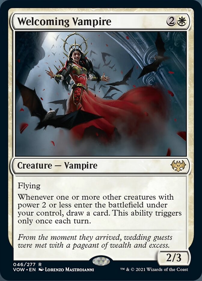 Welcoming Vampire [Innistrad: Crimson Vow]-1
