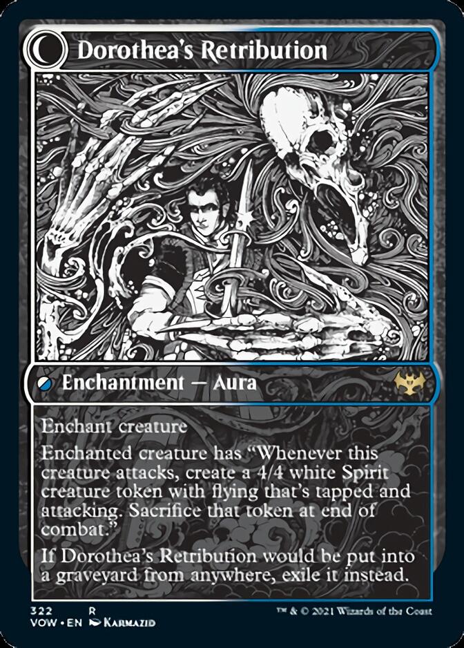 Dorothea, Vengeful Victim // Dorothea's Retribution (Showcase Eternal Night) [Innistrad: Crimson Vow]-2