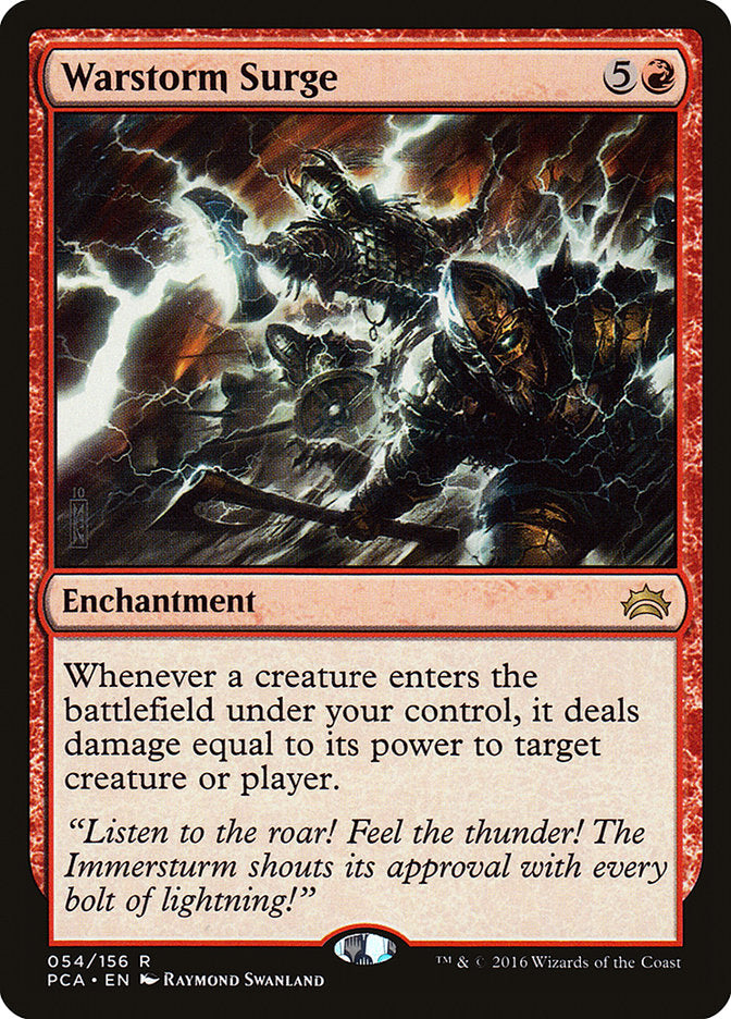Warstorm Surge [Planechase Anthology]-1