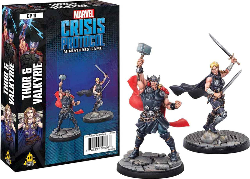 Marvel Crisis Protocol Miniatures Game Thor and Valkyrie Expansion-1