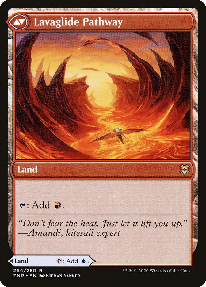 Riverglide Pathway // Lavaglide Pathway [Zendikar Rising]-2