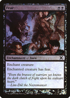 Fear (Premium Foil) [Tenth Edition]-1