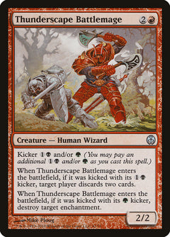 Thunderscape Battlemage [Duel Decks: Phyrexia vs. the Coalition]-1