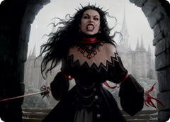 Voldaren Stinger Art Card [Innistrad: Midnight Hunt Art Series]-1