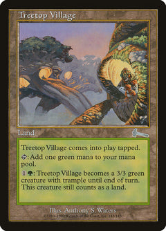 Treetop Village [Urza's Legacy]-1