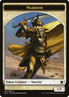 Warrior Token [Dragons of Tarkir Tokens]-1