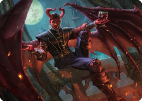 Raphael, Fiendish Savior Art Card (40) [Commander Legends: Battle for Baldur's Gate Art Series]-1