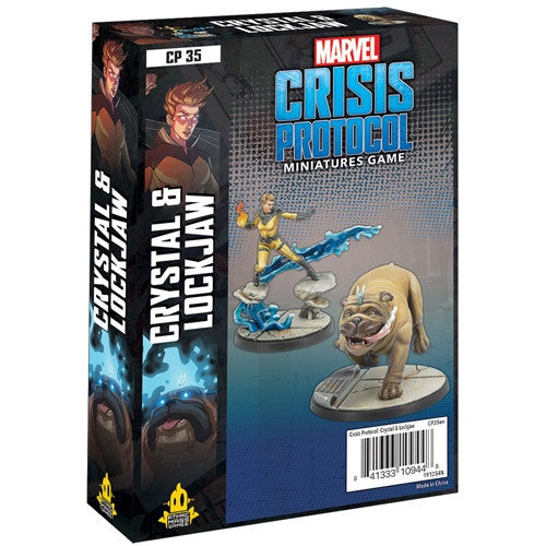 Marvel Crisis Protocol Miniatures Game Crystal & Lockjaw-1