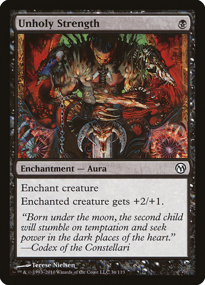 Unholy Strength [Duels of the Planeswalkers]-1