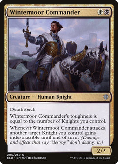 Wintermoor Commander [Throne of Eldraine]-1
