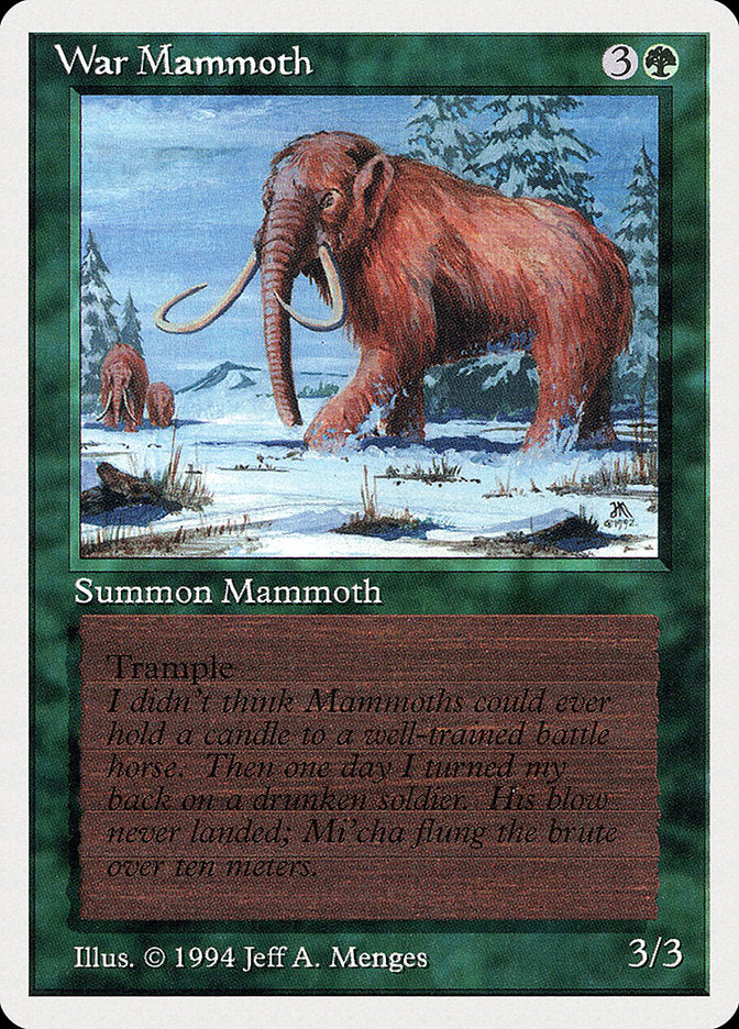 War Mammoth [Summer Magic / Edgar]-1