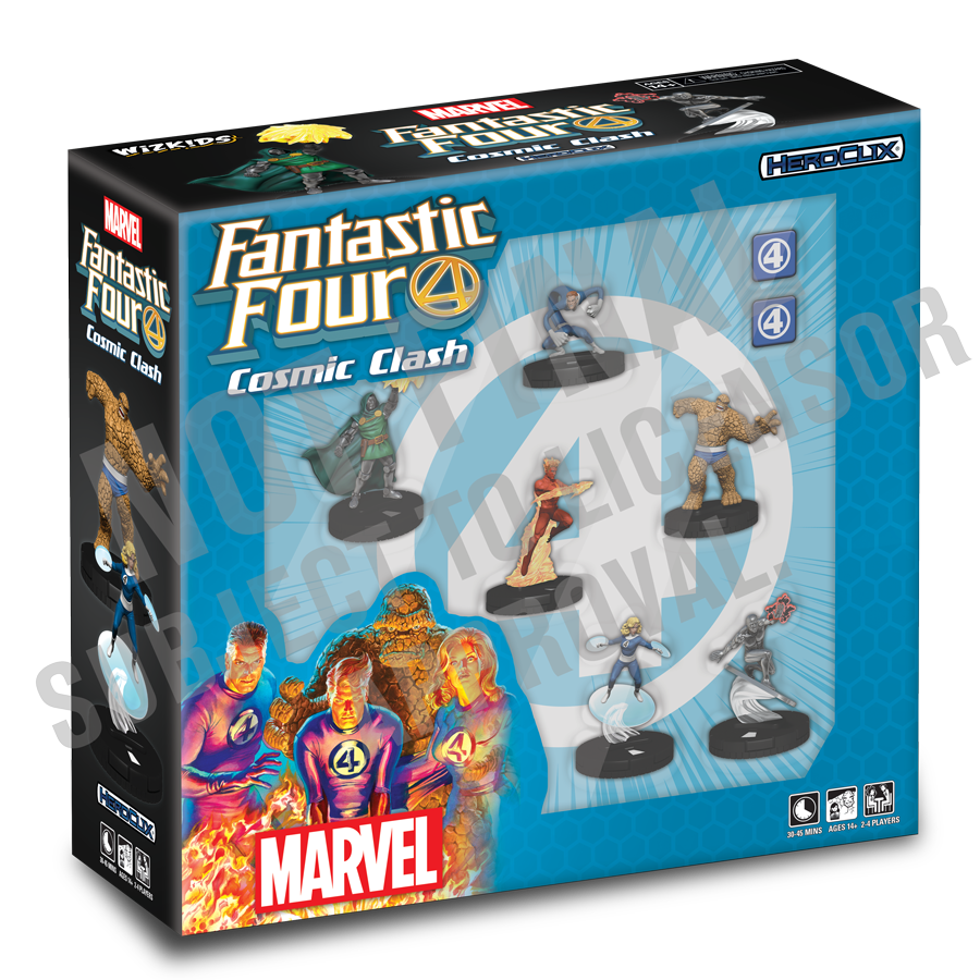 Marvel HeroClix Fantastic Four Cosmic Clash Starter Set-1