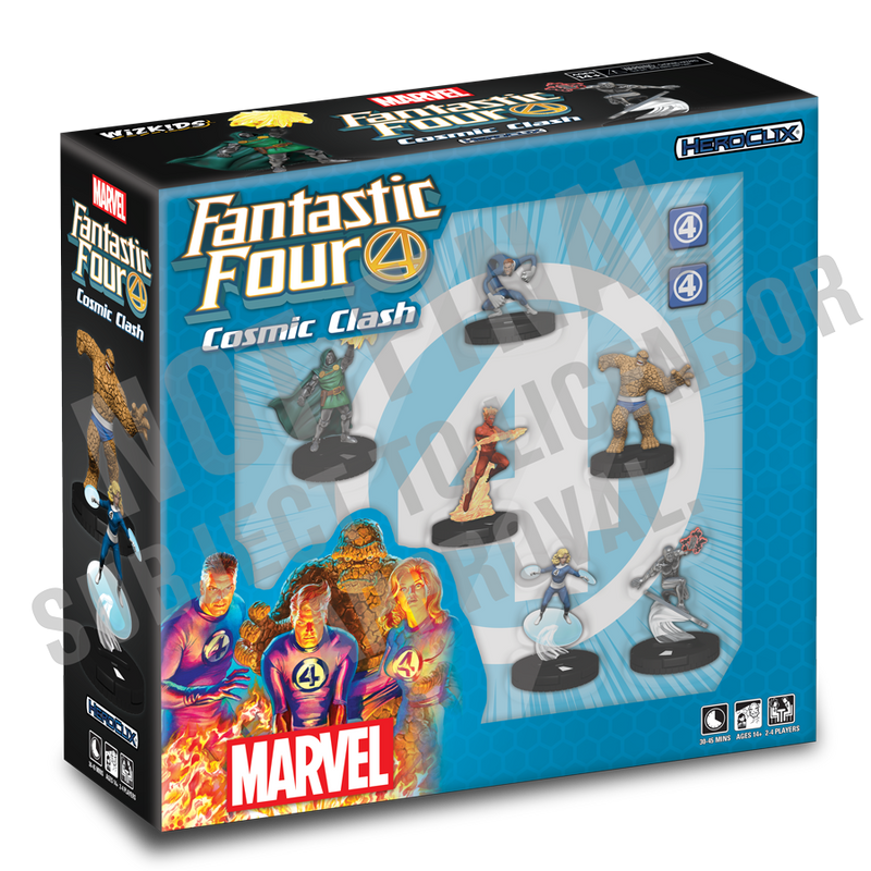 Marvel HeroClix Fantastic Four Cosmic Clash Starter Set-1