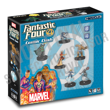 Marvel HeroClix Fantastic Four Cosmic Clash Starter Set