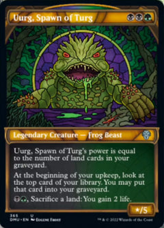 Uurg, Spawn of Turg (Showcase Textured) [Dominaria United]-1
