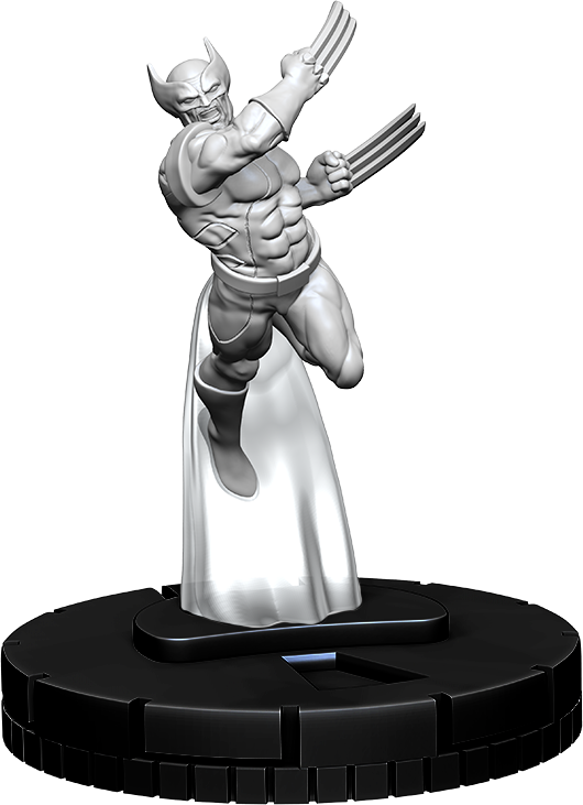 Marvel HeroClix Deep Cuts Unpainted Miniatures Wolverine-1