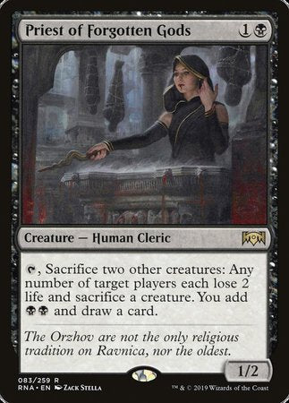 Priest of Forgotten Gods [Ravnica Allegiance]-1