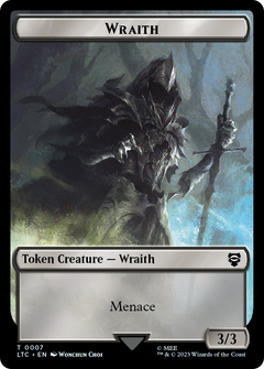 Food // Wraith Double-Sided Token [The Lord of the Rings: Tales of Middle-Earth Commander Tokens]-2