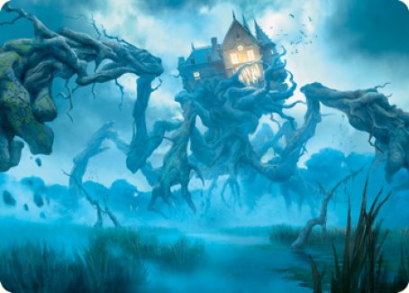 Creeping Inn Art Card [Innistrad: Midnight Hunt Art Series]-1