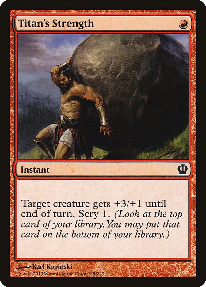 Titan's Strength [Theros]-1