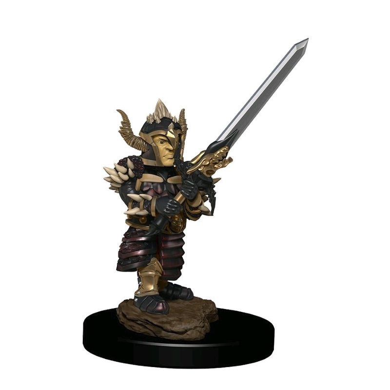D&D Premium Painted Figures Halfling Fighter Male-1