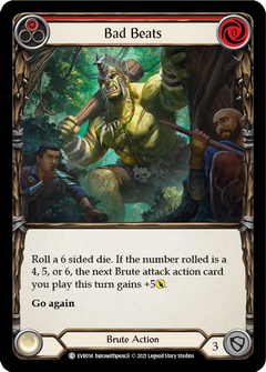 Bad Beats (Red) [EVR014] (Everfest)  1st Edition Normal-1