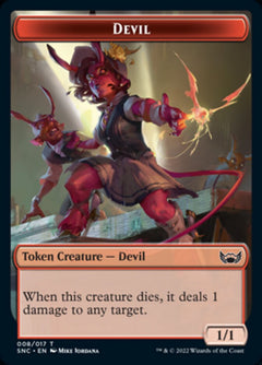 Devil Token [Streets of New Capenna Tokens]-1