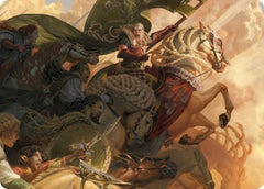 Marshal's Anthem Art Card [The Lord of the Rings: Tales of Middle-earth Art Series]-1