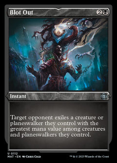 Blot Out (Foil Etched) [March of the Machine: The Aftermath]-1