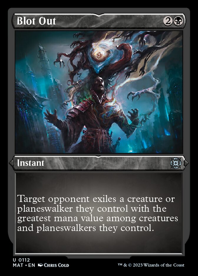 Blot Out (Foil Etched) [March of the Machine: The Aftermath]-1
