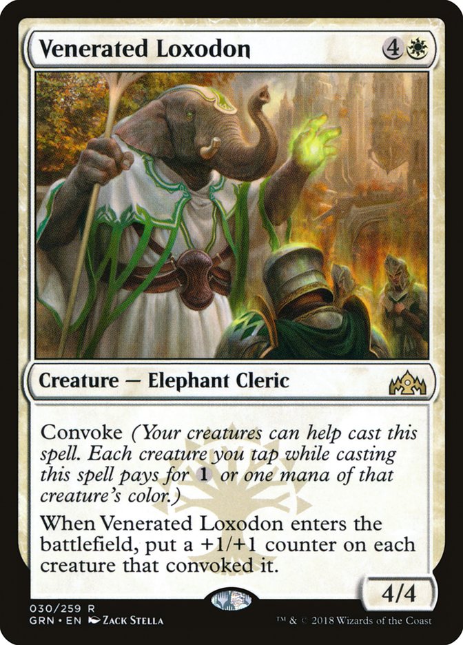 Venerated Loxodon [Guilds of Ravnica]-1