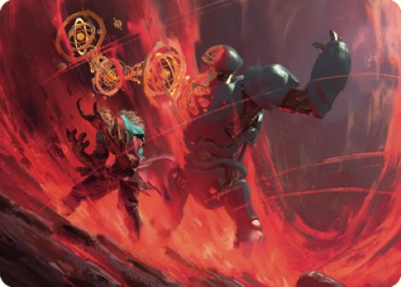 Twinferno Art Card [Dominaria United Art Series]-1