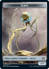Servo // Shapeshifter Double-Sided Token [Double Masters Tokens]-1